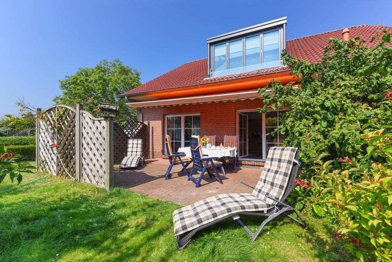 Jever-Ferienhaus Gartenblick 外观 照片